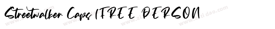 Streetwalker Caps (FREE PERSONAL USE)字体转换